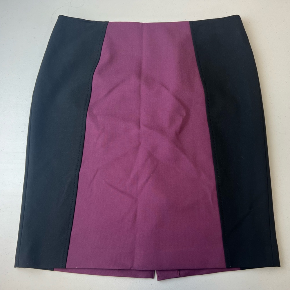 Halogen Purple and Black Skirt